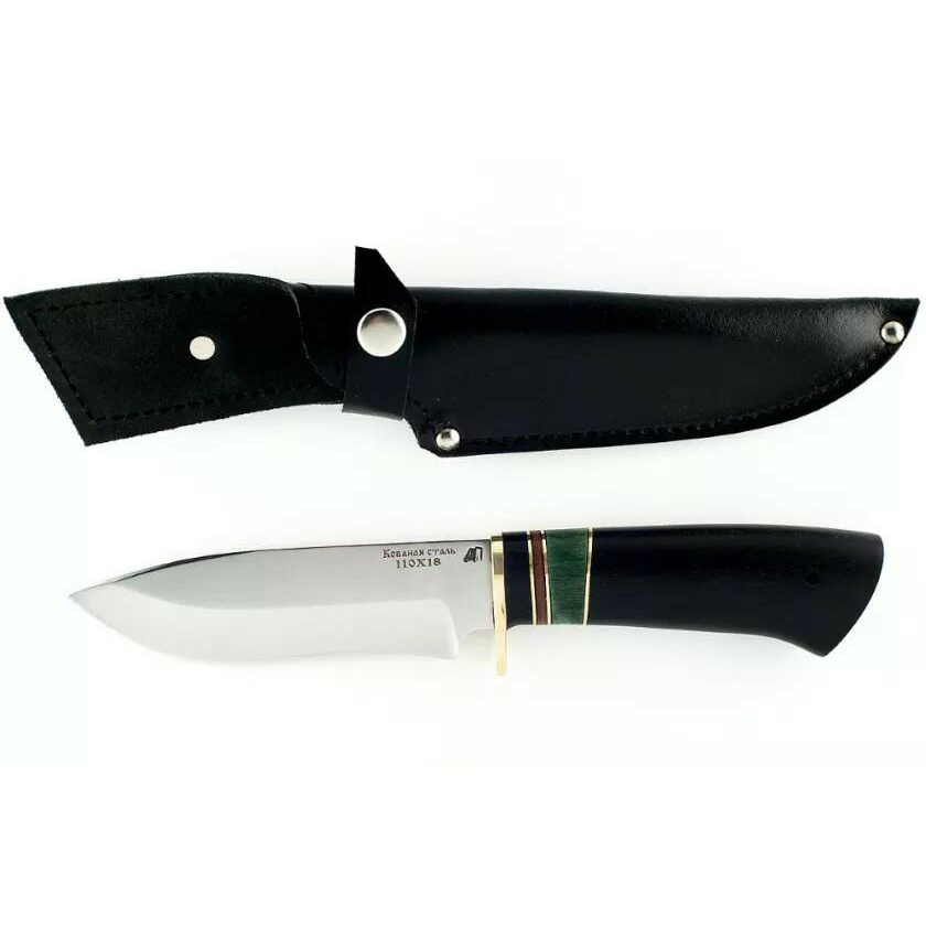 Нож "Зубр" 110х18 (без рисунка) (Кашулин). Фото №3