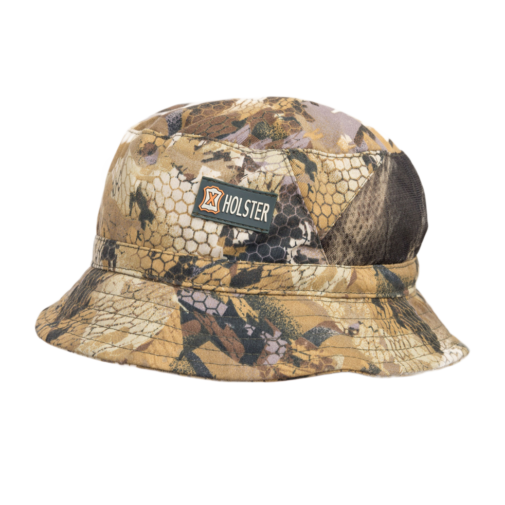 Панама Кречет / смесовая ткань / соты р. 60 (Хольстер). Фото №2