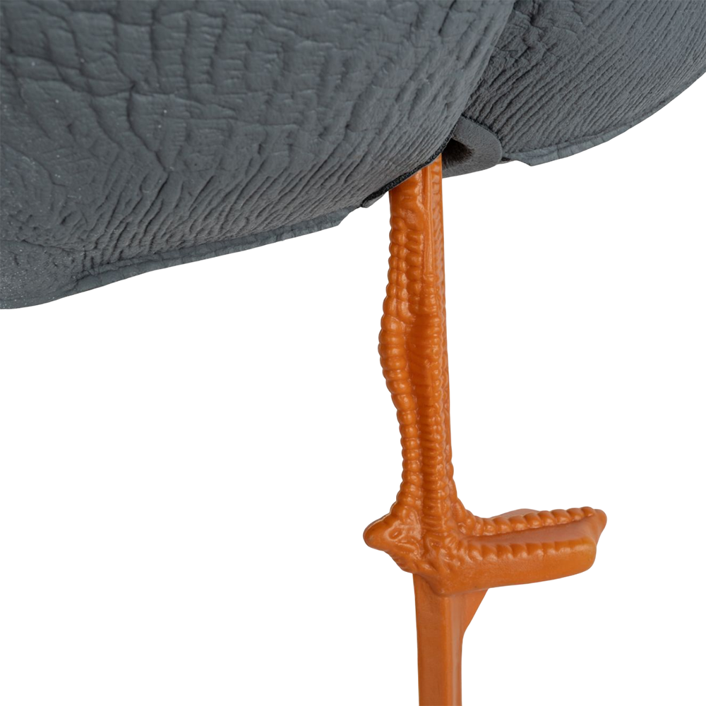 Муляж Гусь белолобый, отдыхающий, вид-2 (прямосмотрящий) (надувной). Фото №4