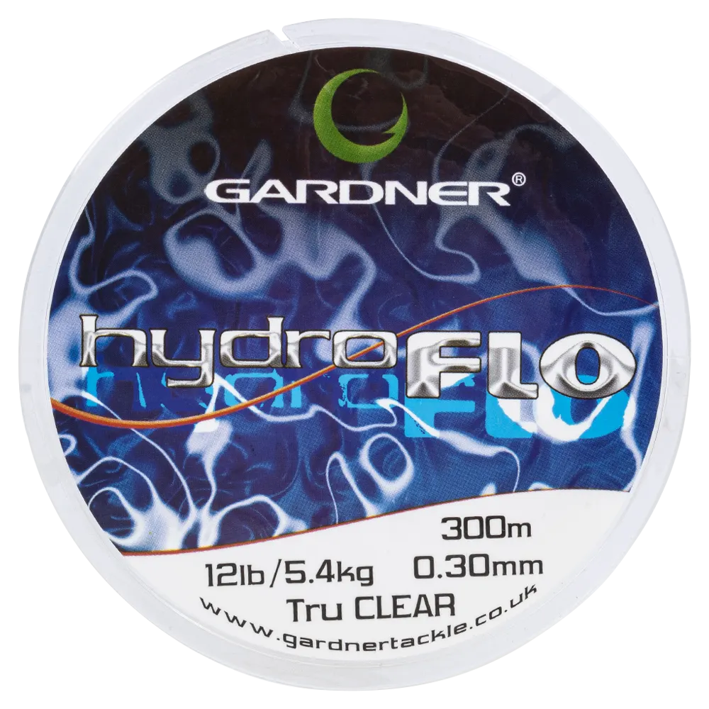 Леска "GARDNER" HYDRO-FLO 12lb 0,30mm 300m CLEAR. Фото №1