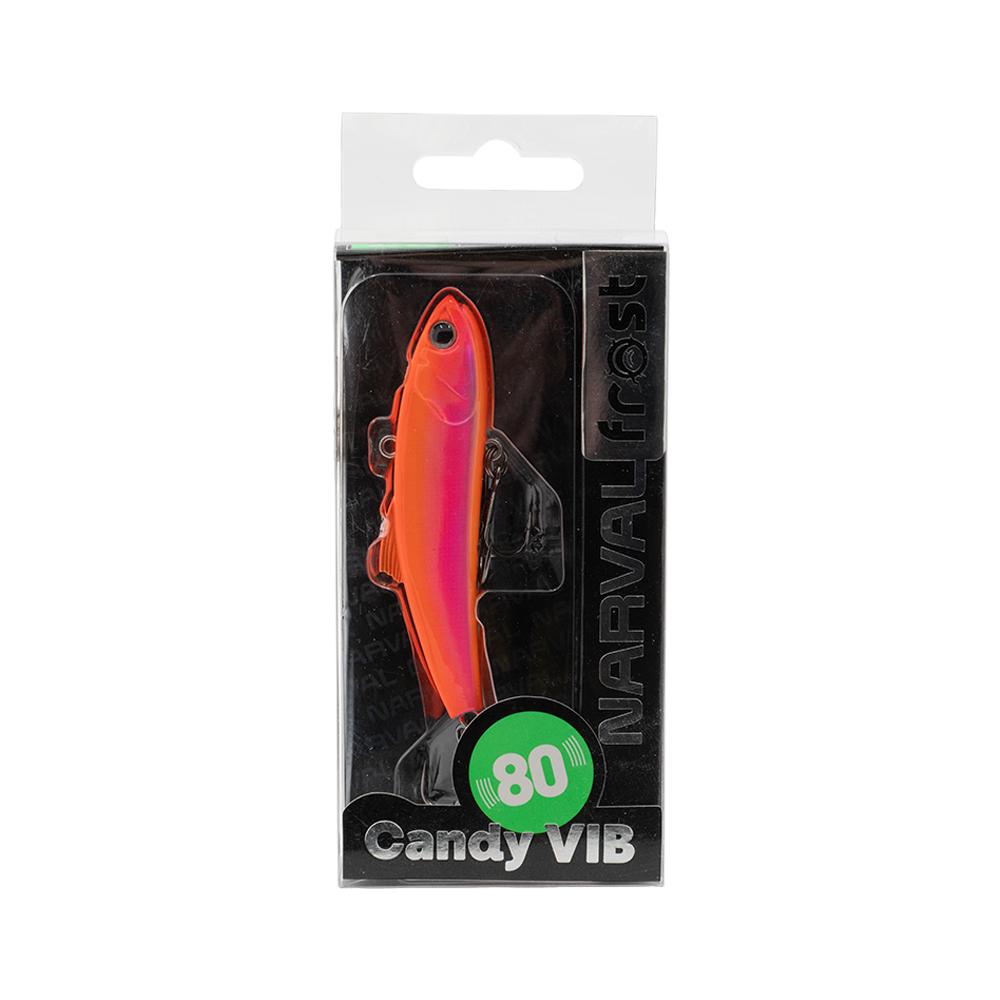Воблер-раттлин Narval Frost Candy Vib 80мм, 21гр, цвет (#011-Orange Holo). Фото №1 Воблер-раттлин Narval Frost Candy Vib 80мм, 21гр, цвет (#011-Orange Holo). Фото №1