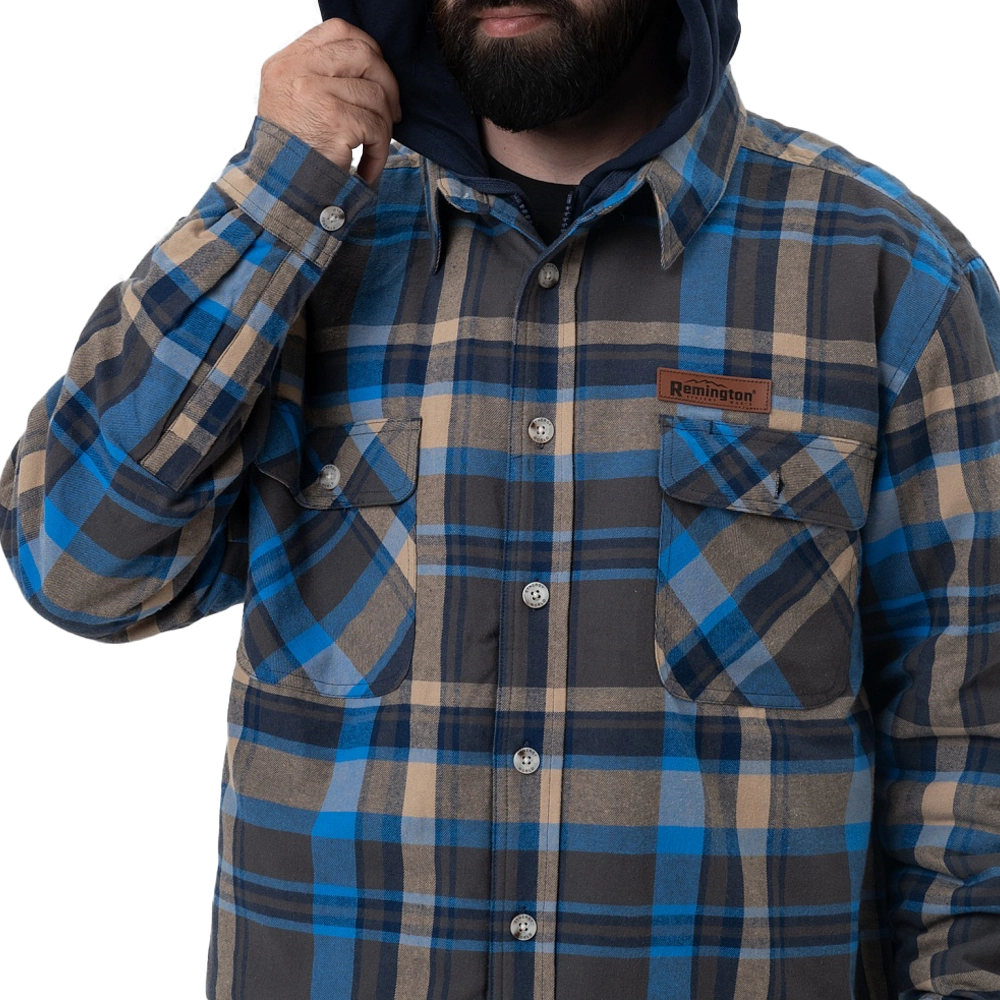 Куртка-рубашка Remington City Walk Blue, р. 2XL. Фото №9 Куртка-рубашка Remington City Walk Blue, р. 2XL. Фото №9