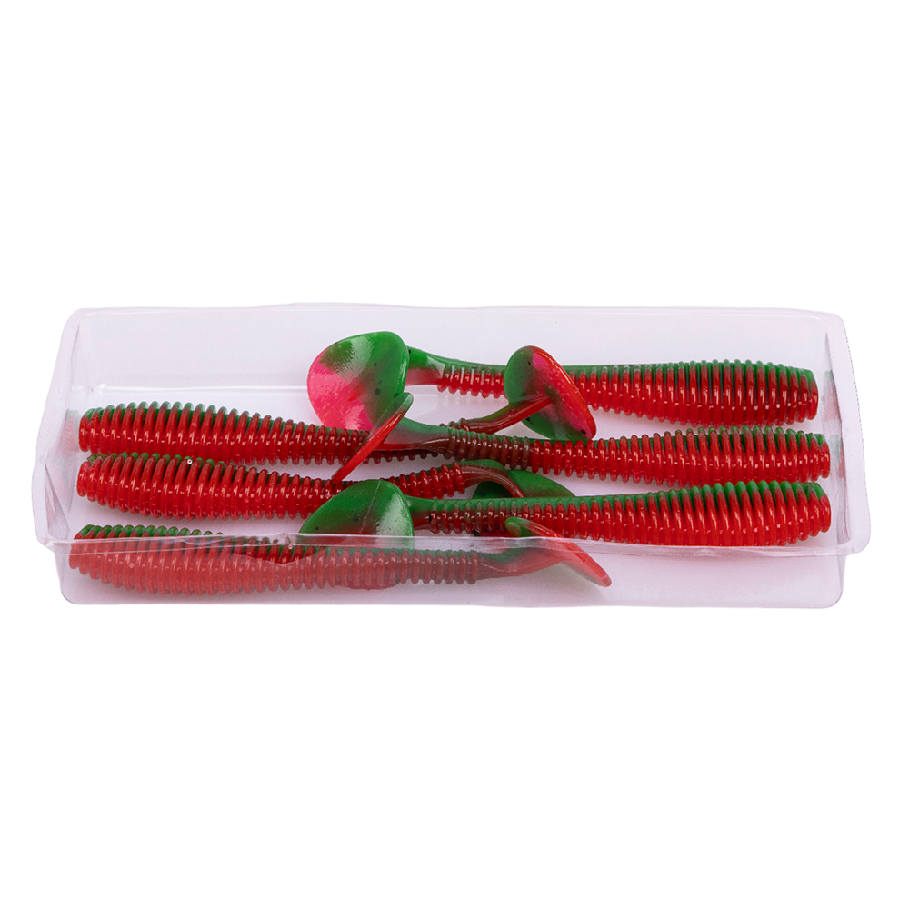 Силиконовая приманка FORMAT DIPLOMAT 74mm, цвет F17n, (6шт). Фото №4