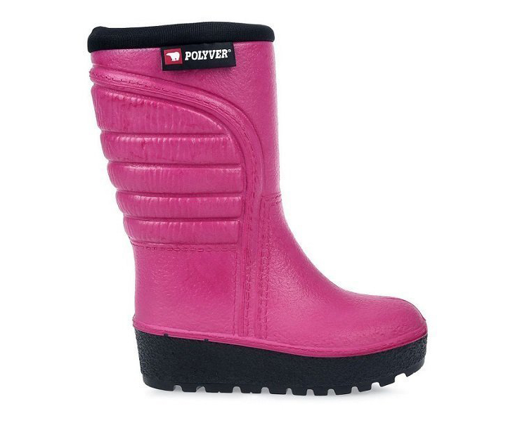 Сапоги POLYVER с мехом розовые детские р. 25-26. Фото №2 Сапоги POLYVER с мехом розовые детские р. 25-26. Фото №2
