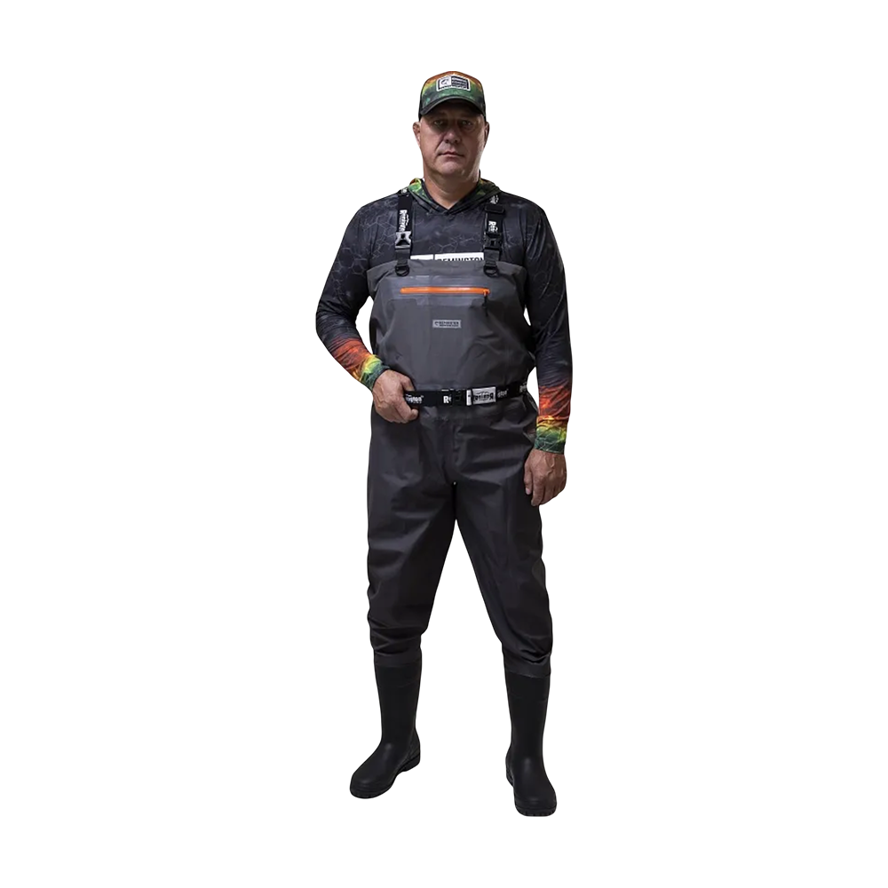 Вейдерсы Remington Fishing with boots Royal Fish II Grey/Black р. 4XL-46/47. Фото №1 Вейдерсы Remington Fishing with boots Royal Fish II Grey/Black р. 4XL-46/47. Фото №1