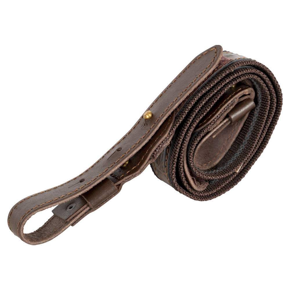 Погон для ружья №26 кожа, лента (ИП Шунина). Фото №1