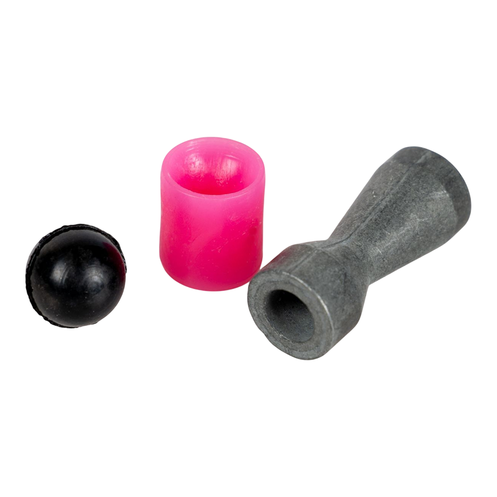 Комплект снаряжения пули Байбак 410 калибра (обтюратор, шарик резиновый, пуля). Фото №2