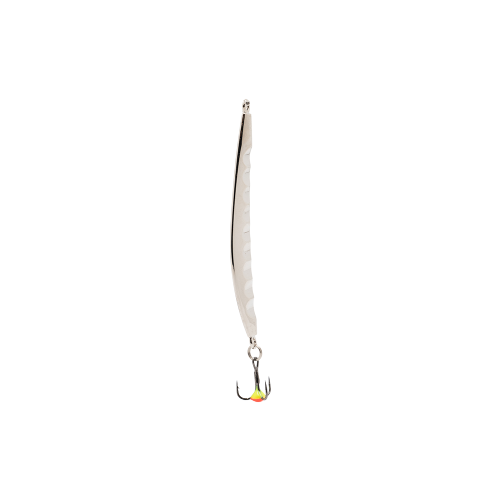 Блесна Северные мастерские Galera 80мм, 17гр, цвет (SI) тройник. Фото №4