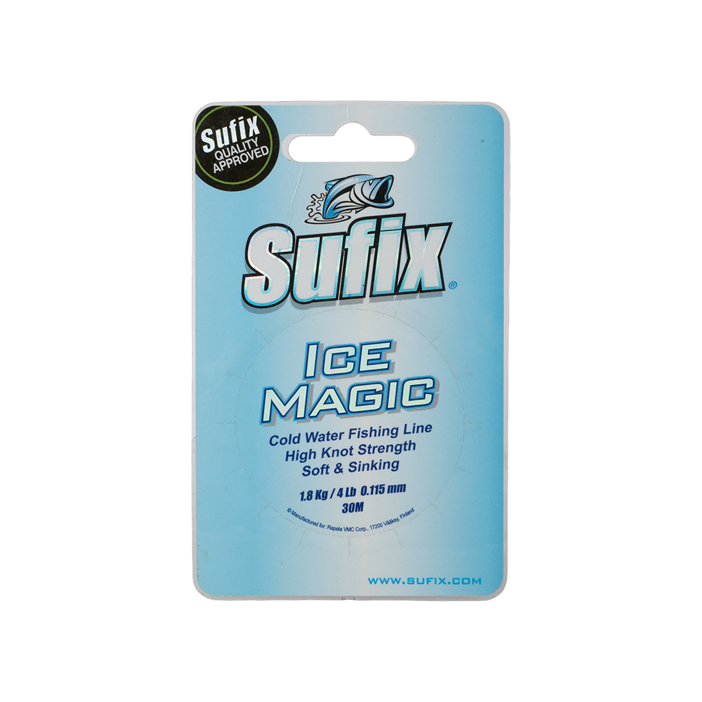 Леска Sufix Ice Magic Clear (блистер) 30м, 0,115мм. Фото №2