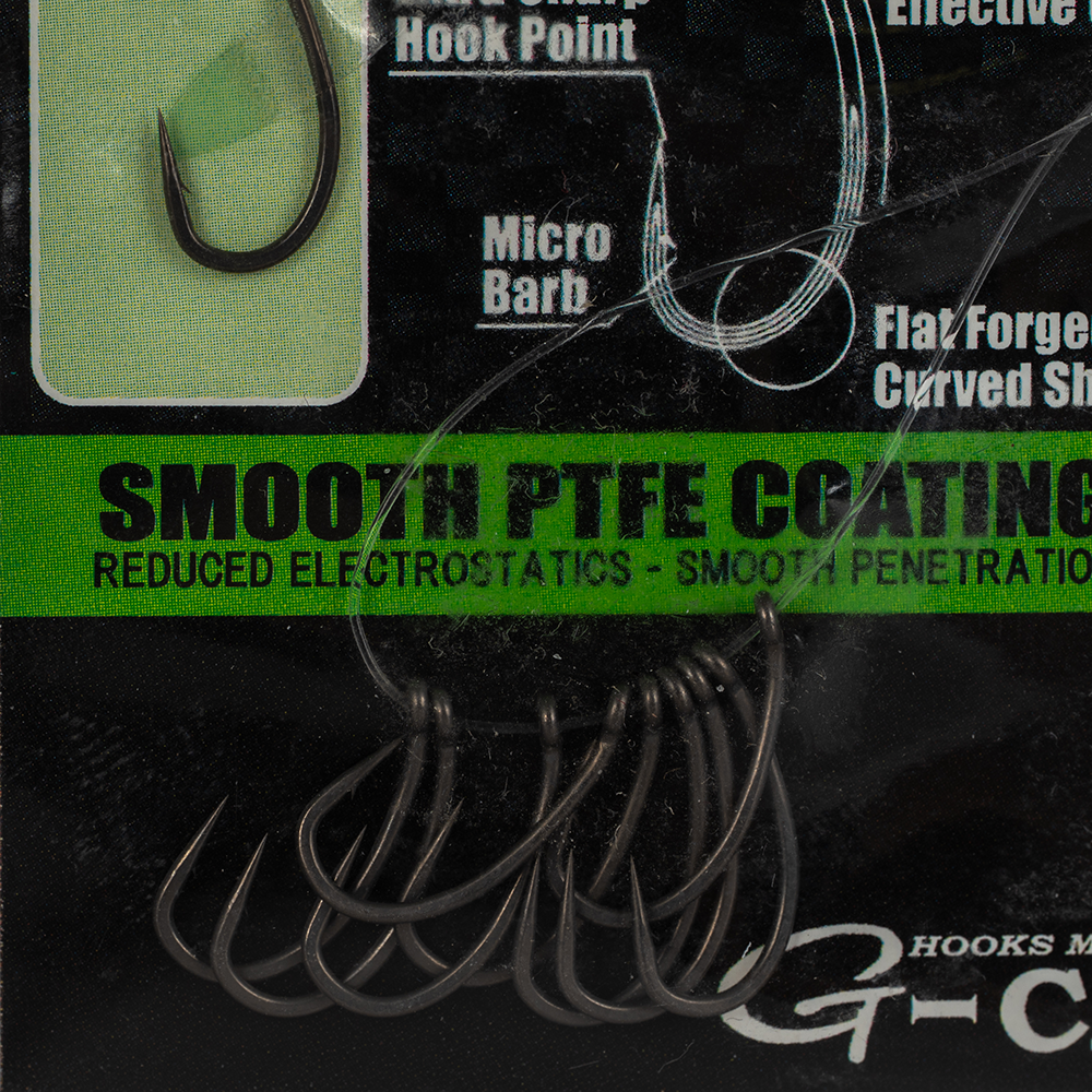 Крючок Gamakatsu G-Carp Hump Back Grey №8. Фото №3 Крючок Gamakatsu G-Carp Hump Back Grey №8. Фото №3