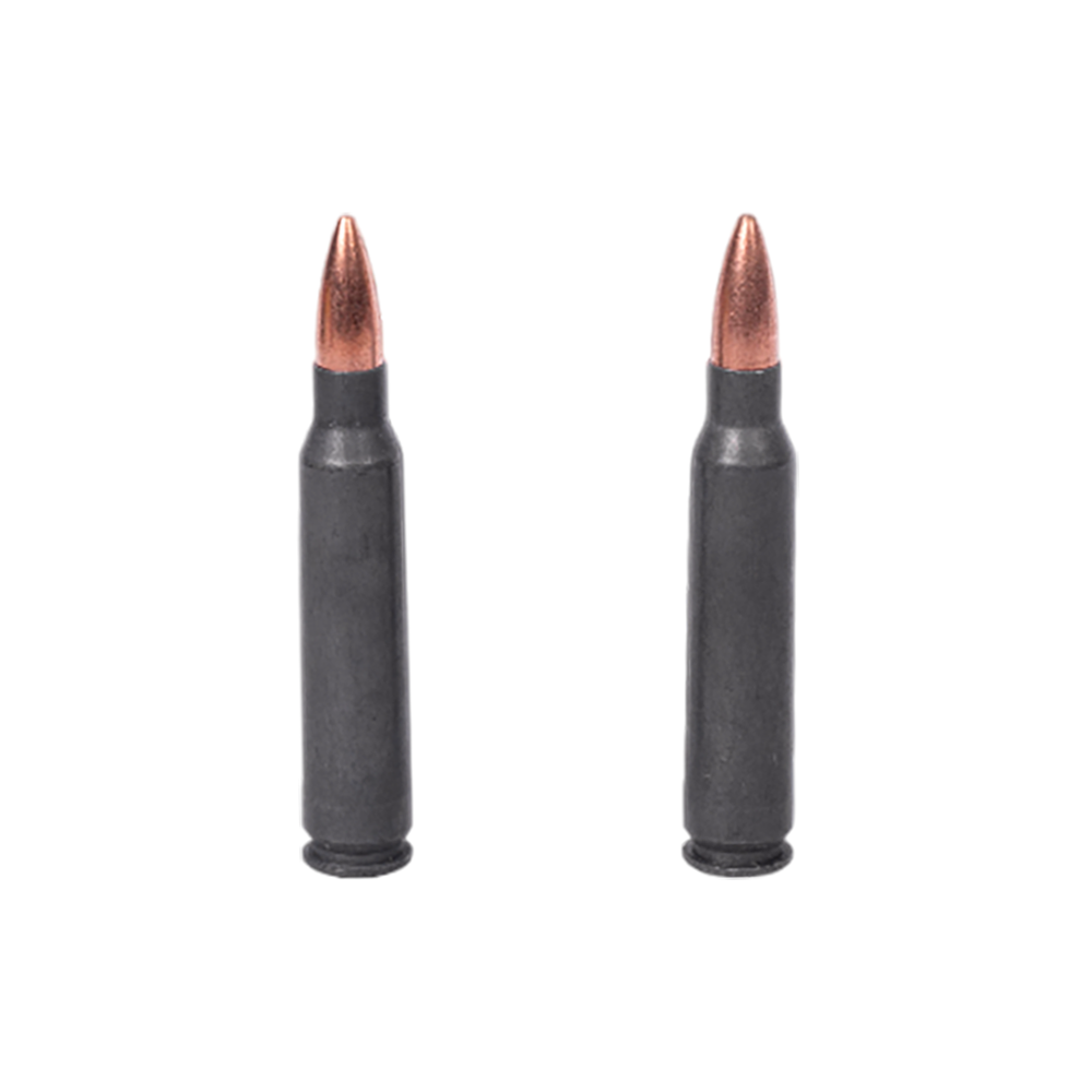 Патрон нарезной БПЗ калибр 5,56х45 FMJ лакированная гильза 3,56 гр.(в пачке 20 шт.) (в коробке 500 шт.). Фото №3