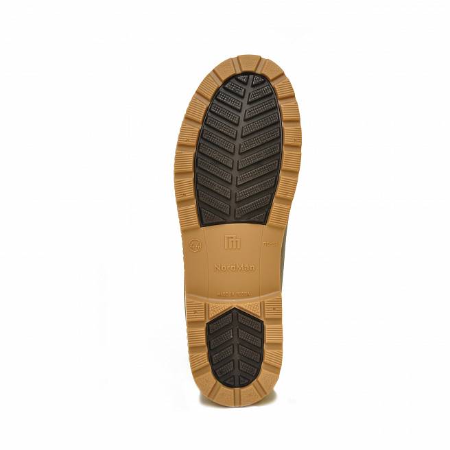 Ботинки Nordman Rover мужские из ПВХ утепленные (42, Коричнево/бежевый). Фото №3