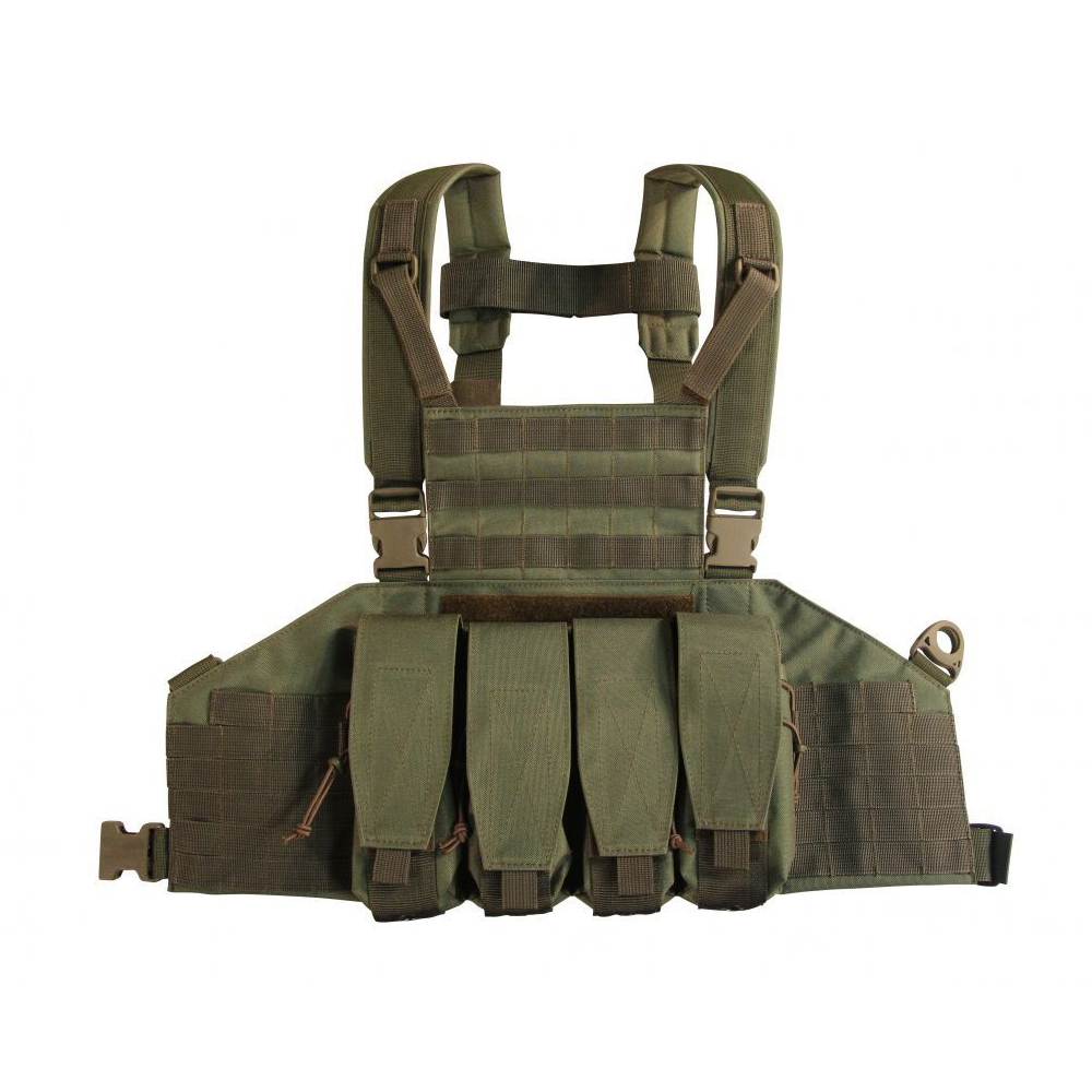 Нагрудник боевой комбинированный (molle) (Олива). Фото №1