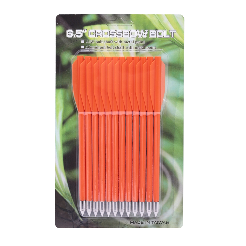 Дротики Man Kung для арбалета-пистолета, оранжевый, пластик, 6,5" (16,5 см) (12 шт.). Фото №1