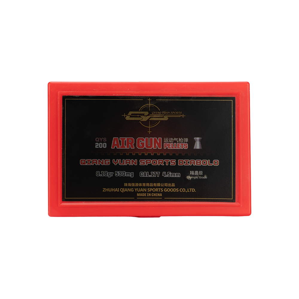 Пуля пневматическая Qiang Yuan "Olympic", для винтовок, 4.5 мм, 0,53 гр. (200 шт.). Фото №1