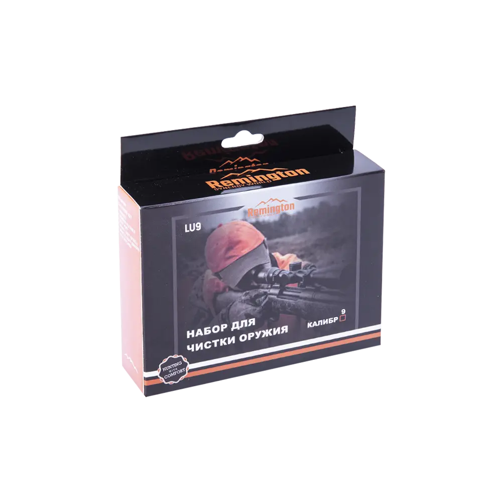 Набор для чистки оружия Remington пистолетный, калибр 9 (в пластиковом черном кейсе). Фото №1 Набор для чистки оружия Remington пистолетный, калибр 9 (в пластиковом черном кейсе). Фото №1