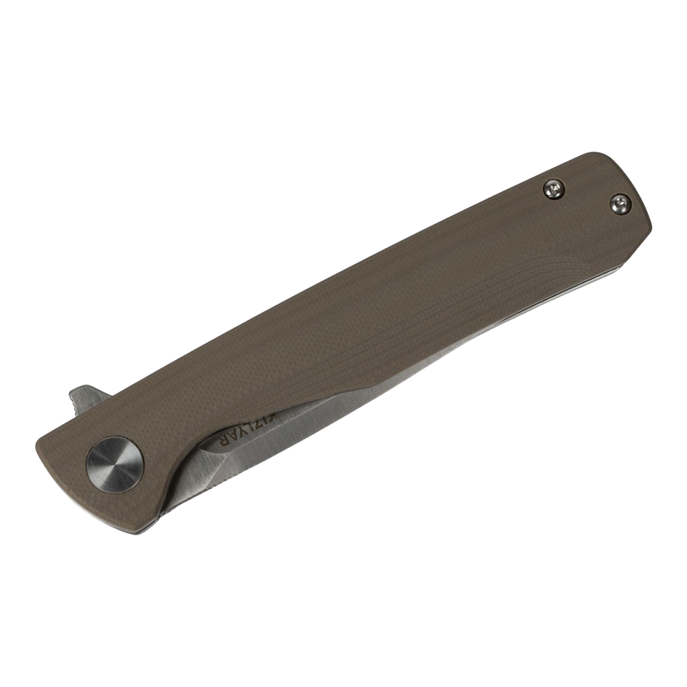 Нож складной Кизляр Arrow клинок D2, рукоять G10, песочный. Фото №3