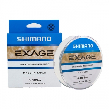 Леска Shimano Exage line 150м 0,165мм 2,3кг. Фото №1
