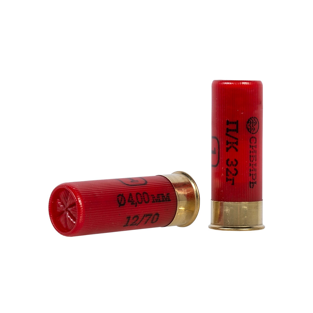 Патрон СИБИРЬ 12/70 охотничий дробовой 32г №1 (в пачке 25 шт) (в коробке 250шт). Фото №3