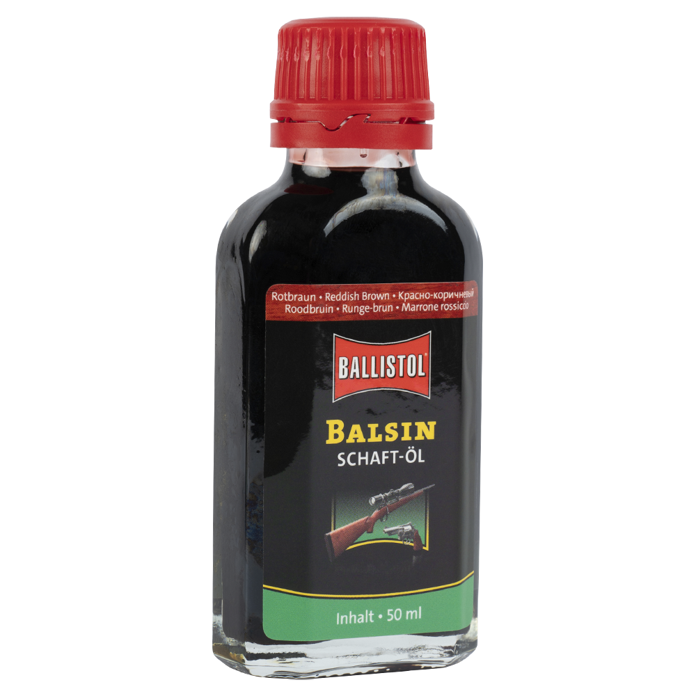 Средство для обработки дерева Balsin Schaftol, 50 мл (красно-бурый). Фото №2