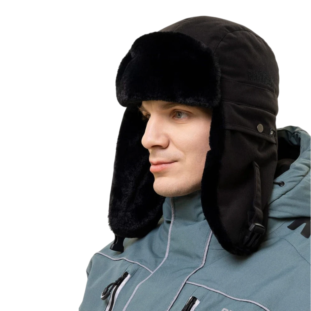 Шапка ушанка Remington Disguise Black, р. L-XL. Фото №6