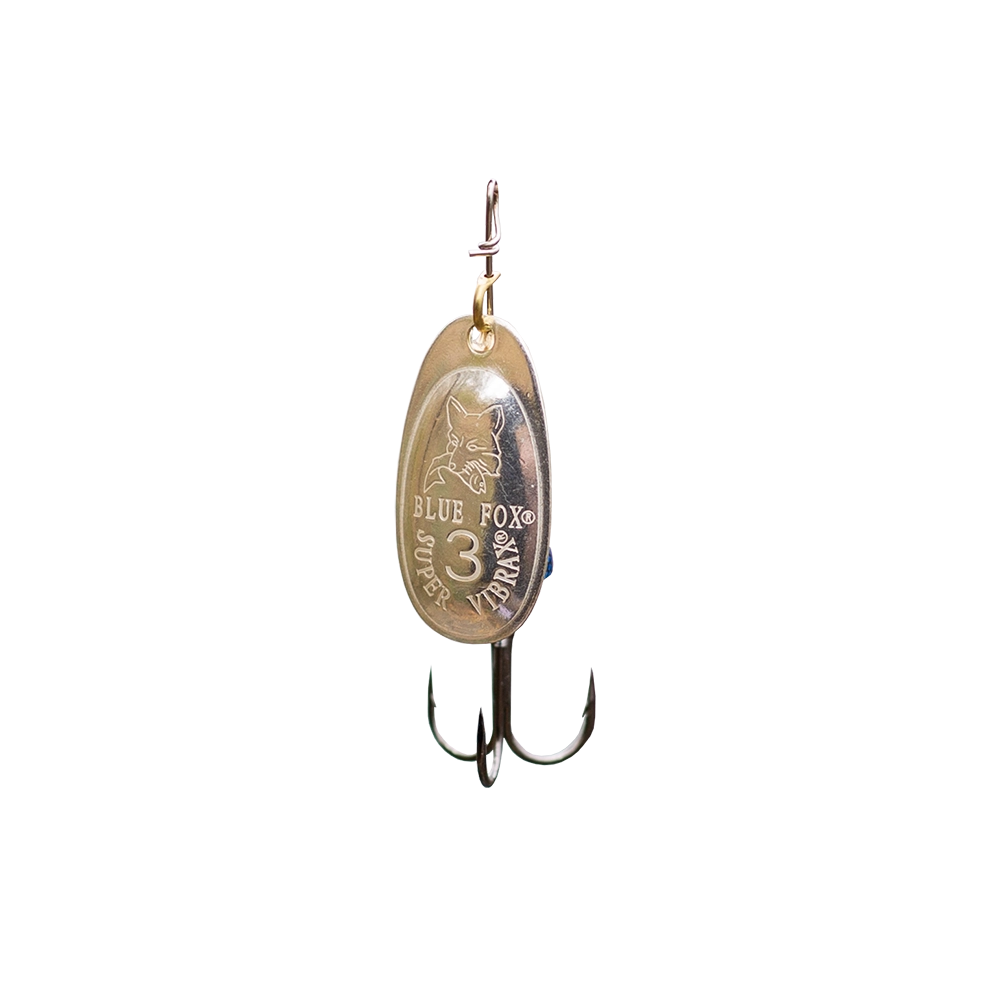 Блесна вращающаяся Blue Fox Vibrax Shad №3, 8гр, цвет (BS) голубой/серебро. Фото №2