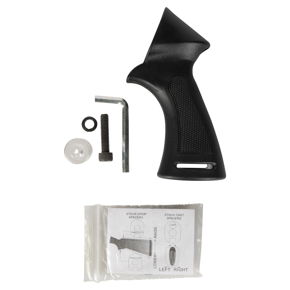 Рукоятка пистолетная Hatsan Pump (пластик черная). Фото №5