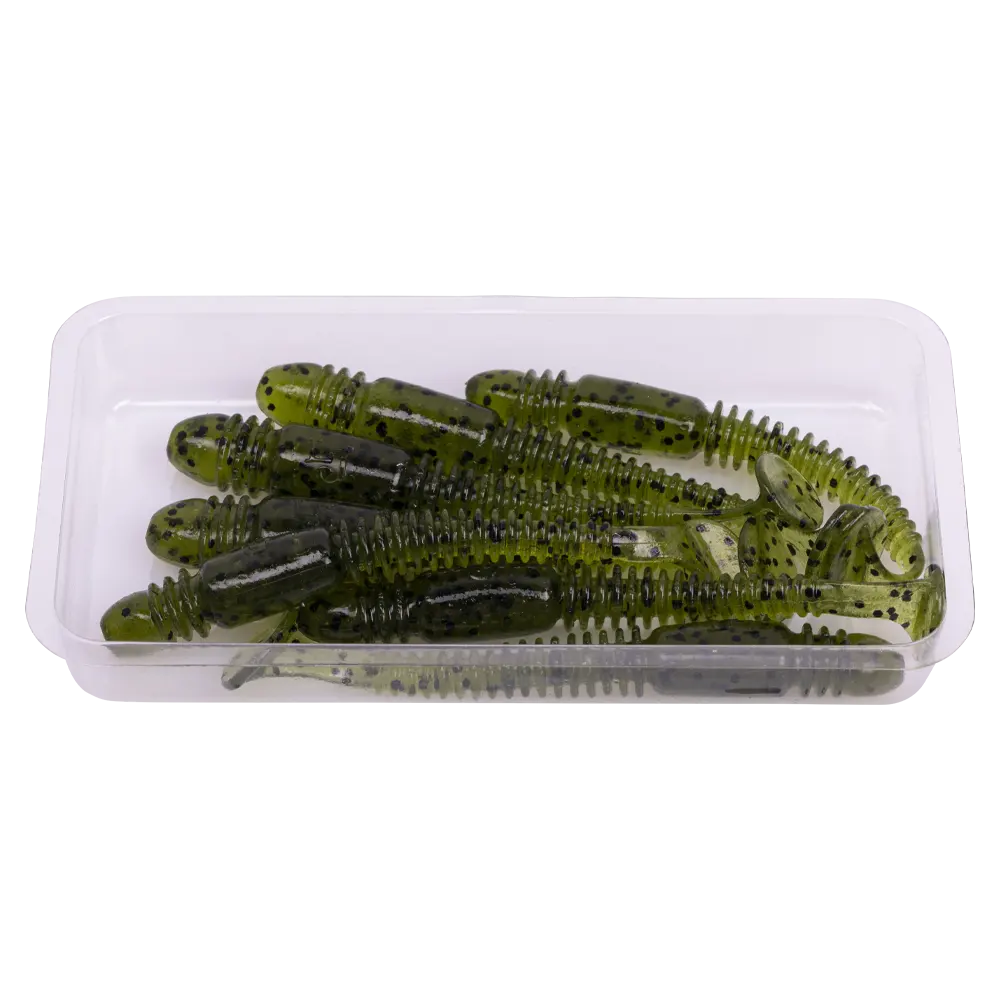 Виброхвост Lucky John Pro Series Tioga 2,9" 75мм, (7шт. упак.) цвет PA01. Фото №4 Виброхвост Lucky John Pro Series Tioga 2,9" 75мм, (7шт. упак.) цвет PA01. Фото №4