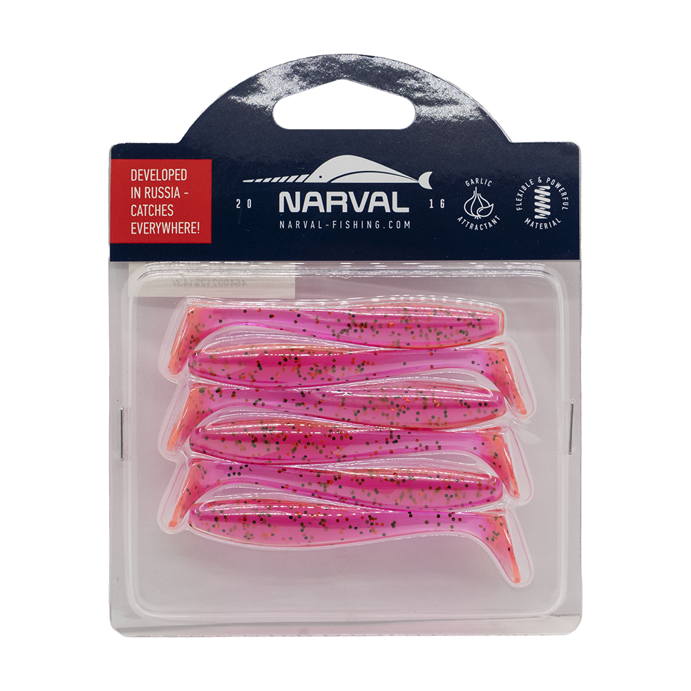 Приманка силиконовая Narval Choppy Tail 80мм, (6шт. упак.) цвет (#003) Grape Violet. Фото №2 Приманка силиконовая Narval Choppy Tail 80мм, (6шт. упак.) цвет (#003) Grape Violet. Фото №2