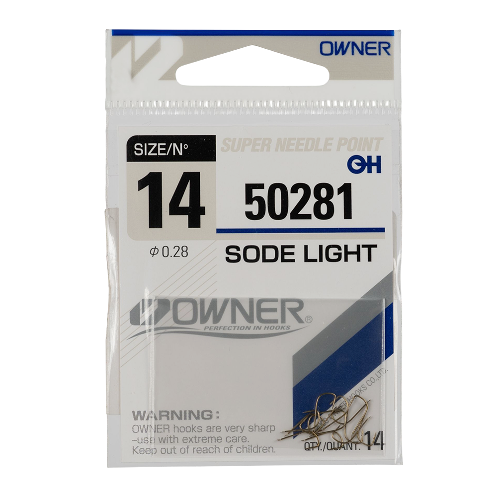 Крючок Owner № 50281 №14 (14шт.). Фото №1