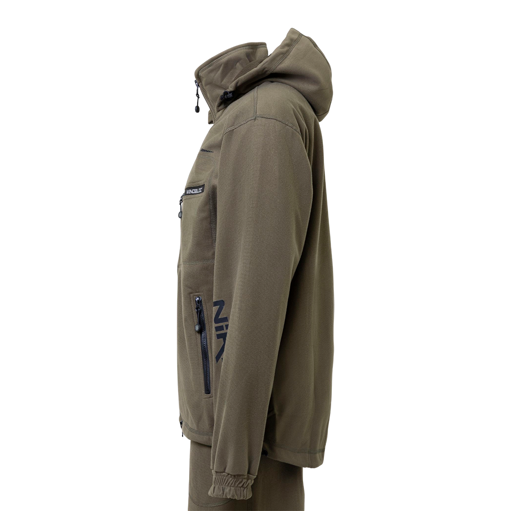 Костюм Huntsman Никс-Люкс ткань Alova Windblock цвет Хаки р. 48-50/170-176. Фото №8