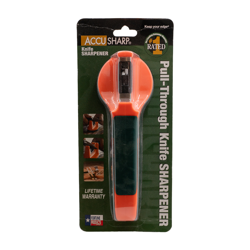 Точилка для ножей AccuSharp Pull-Through, оранжевый/зелёный. Фото №1 Точилка для ножей AccuSharp Pull-Through, оранжевый/зелёный. Фото №1