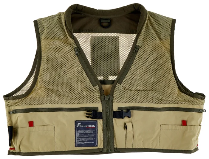 Жилет рыболовный "Профи" M, Хаки (Nova Tour). Фото №2 Жилет рыболовный "Профи" M, Хаки (Nova Tour). Фото №2