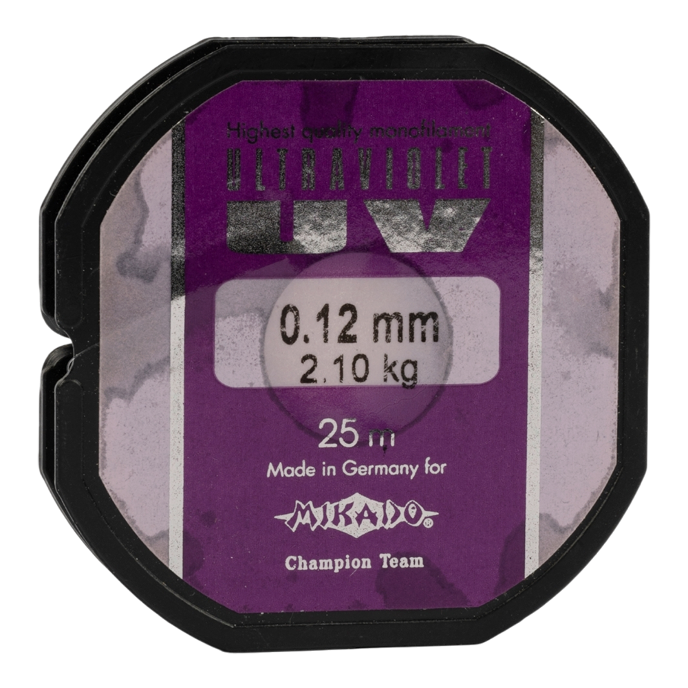 Леска "Mikado" ULTRAVIOLET 0.12 (25м). Фото №2