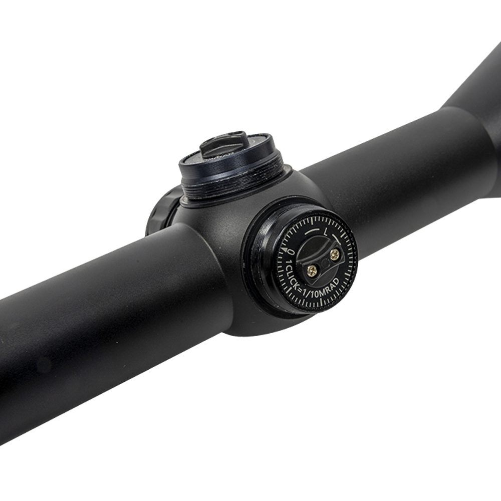 Прицел оптический GAUT Quartz 3-9x50 AO-параллакс сетка 32SFPподсветка красная25,4мм поправки0.1МIL. Фото №6