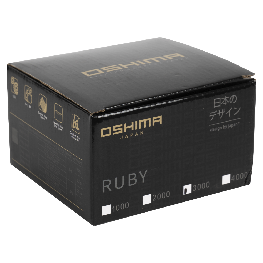 Катушка безынерционная Oshima Ruby 3000 (bb 5+1; gr 5.2:1). Фото №6