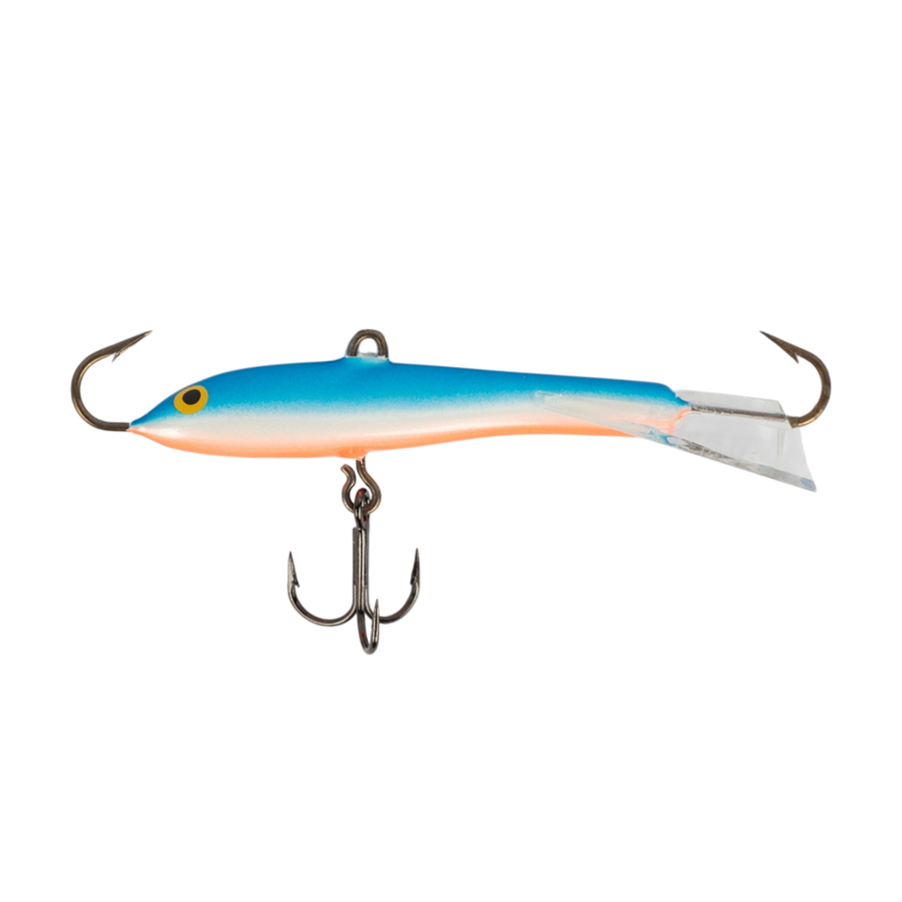 Балансир Rapala Jigging Rap 70мм, 18гр, цвет (BSR) с тройником. Фото №2