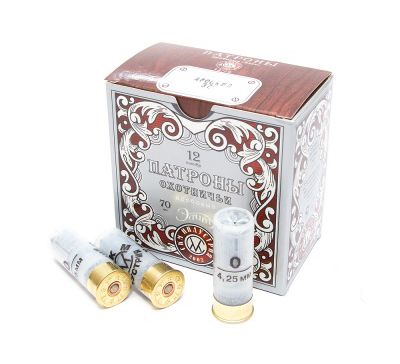 СКМ Патрон охотничий 12/70 №0 32 гр. (п. Импорт) (в коробке 25 шт.). Фото №1
