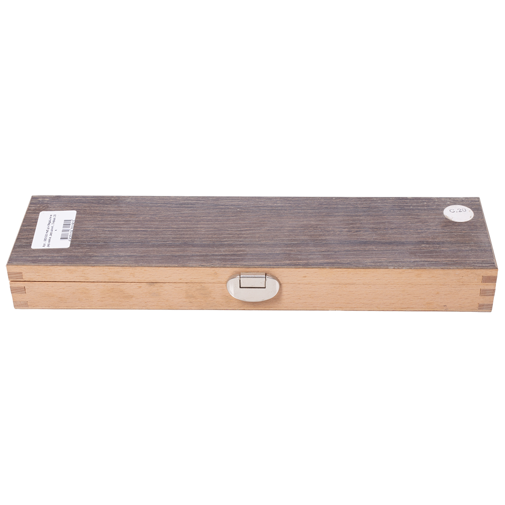 Набор для чистки оружия MegaLine в деревянном кейсе, деревянный шомпол, 3 ерша, 20 калибр. Фото №1