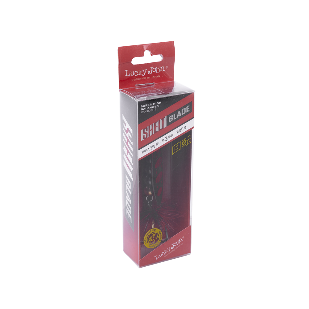 Блесна вращающаяся Lucky John Shelt Blade №3, 12гр, цвет (009). Фото №1