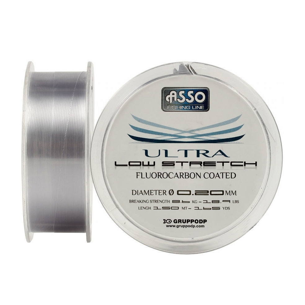 Леска Asso Low Stretch 0,16мм 150м. Фото №1 Леска Asso Low Stretch 0,16мм 150м. Фото №1