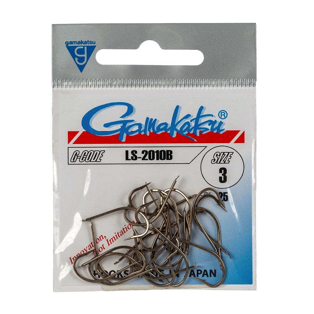 Крючок Gamakatsu Hook LS-2010B Brown №03. Фото №1