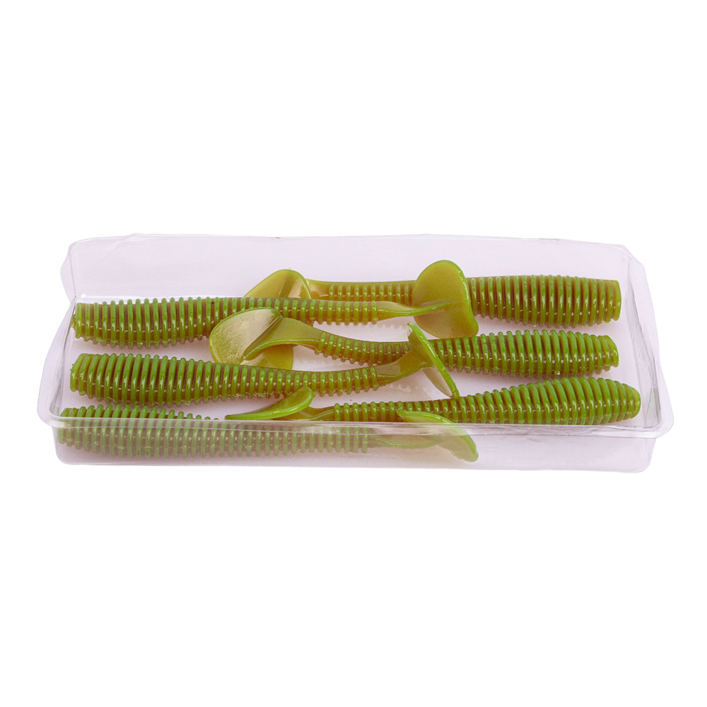 Силиконовая приманка FORMAT DIPLOMAT 74mm, цвет F22, (6шт). Фото №4