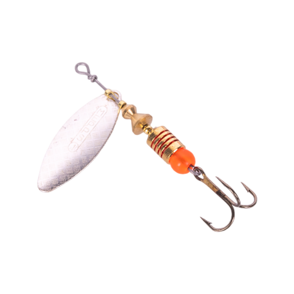 Блесна вращающаяся Mepps Aglia Long №1, 4,5гр, цвет (Silver) серебро. Фото №1