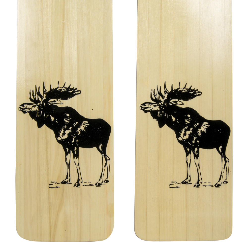 Лыжи "Охотник" 120см (дерево / пластик). Фото №2