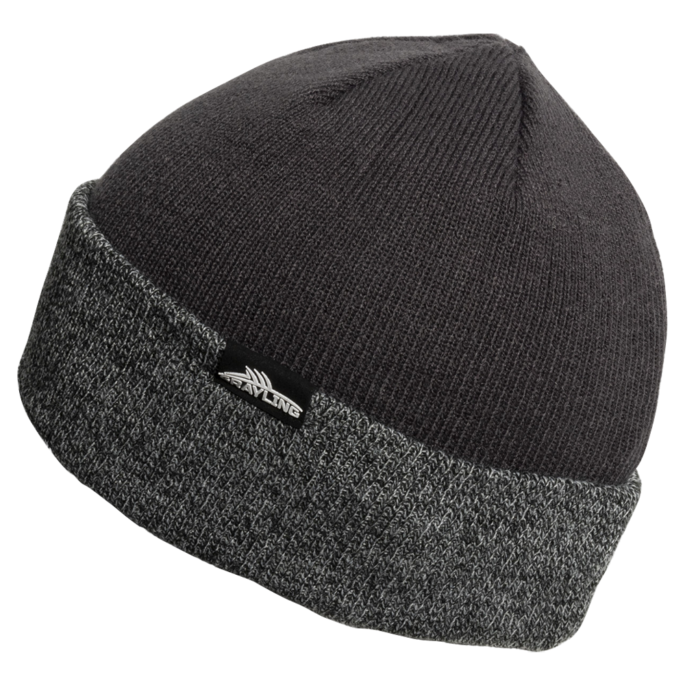 Шапка вязаная Selenga (Селенга) (графитовый меланж). Фото №4