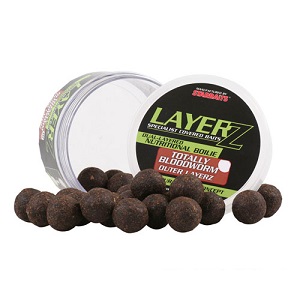 Бойлы плавающие Starbaits Performance Baits Concept LAYZERZ Pop up Bloodworm Pink 14мм 0,06кг. Фото №1