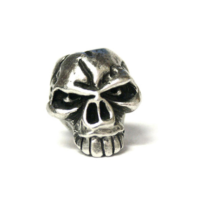 Декоративная бусина для ножа SMU Emerson Skull Bead Pewter. Фото №2