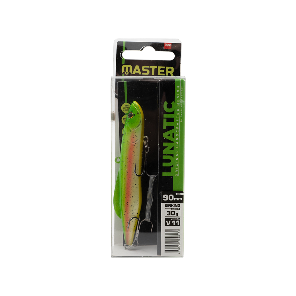 Воблер-раттлин IAM Master Lunatic,  90мм, 30гр цвет (V11). Фото №1