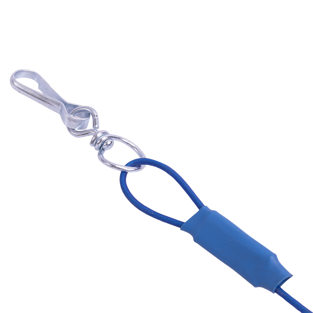 Кукан металлический (трос) 5-ти карабиновый. Фото №3